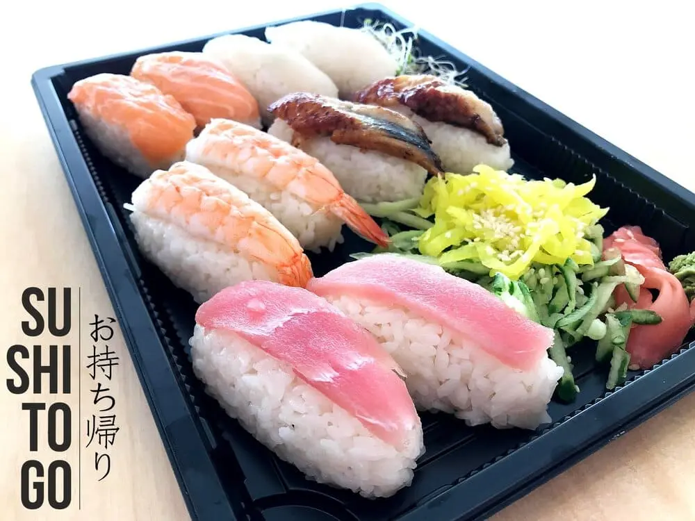 Sushi z łososiem