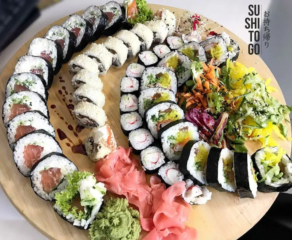Catering sushi