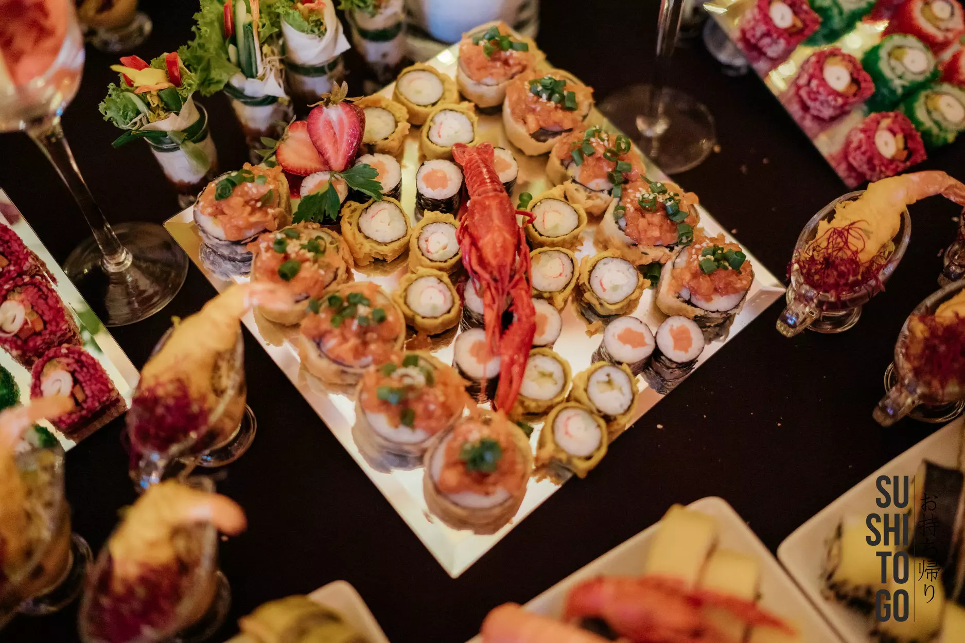 Sushi catering